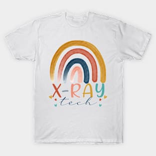 Rainbow X-Ray Tech Radiology Life Radiologist Radiology Technician T-Shirt